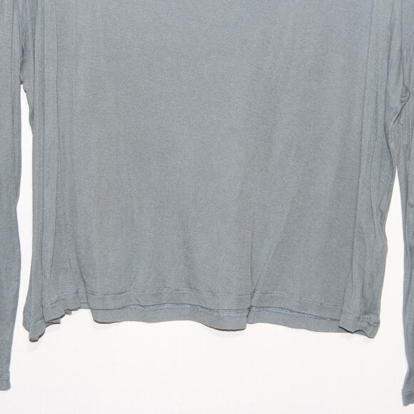 AllSaints Francesco Rita Oversize Long Sleeve T-Shirt Light Blue Size Large - Picture 4 of 7
